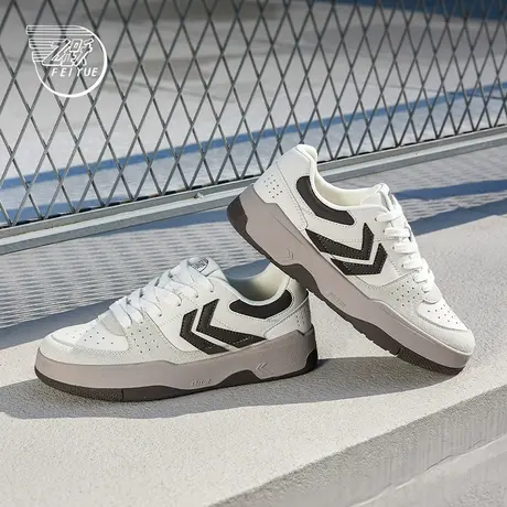 feiyue/飞跃百搭厚底板鞋2024春季新款时尚低帮拼色透气休闲鞋137商品大图