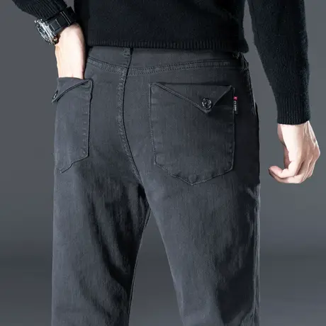 春秋款男裤上班工作服裤子2023新款男士休闲长裤直筒宽松潮流百搭图片