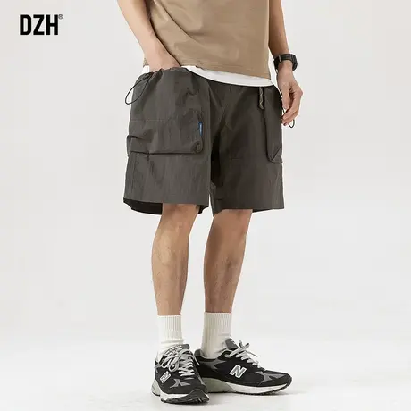 男士机能短裤美式工装裤速干裤男款薄款五分裤男夏季沙滩裤大裤衩商品大图