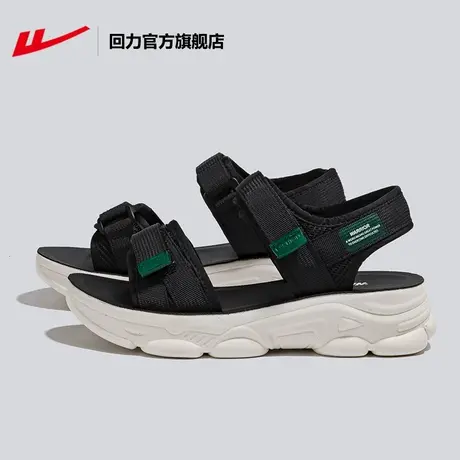 回力官方旗舰店凉鞋女款2023年夏季厚底设计感小众外穿百搭沙滩鞋商品大图