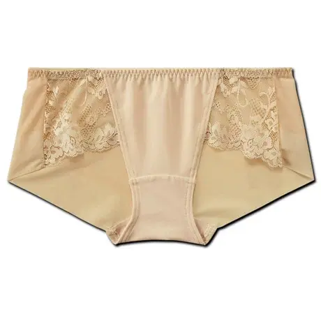 爱美菲露日本aimerfee女士时尚性感蕾丝日系无痕平角裤内裤152427商品大图