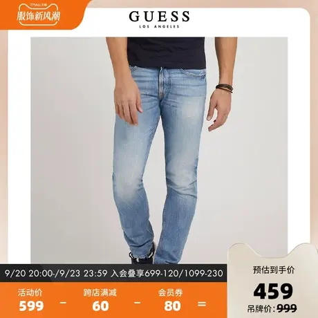 GUESS男士时尚休闲潮流水洗牛仔裤-M2GAS2D4MI2商品大图