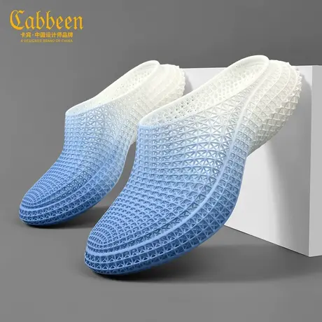 Cabbeen/卡宾男士拖鞋外穿新款夏季防滑耐磨休闲运动软底凉拖鞋子商品大图