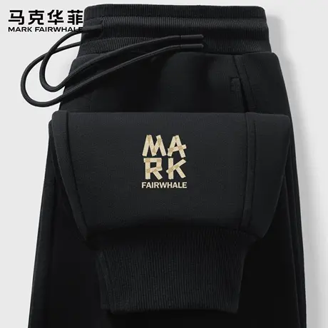 马克华菲休闲裤子男2025新款男裤秋季美式潮流男款束脚运动卫裤X商品大图