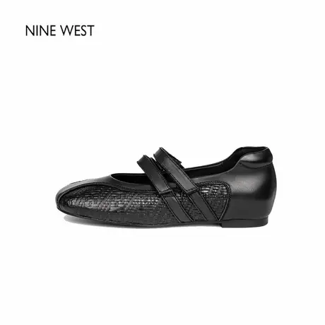 Nine West/玖熙圆头内增高运动底玛丽珍鞋女不累脚休闲鞋单鞋女商品大图