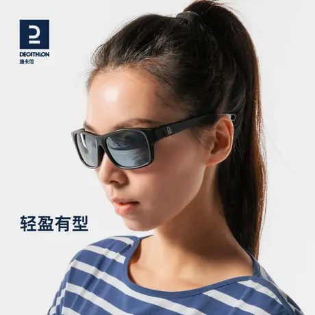 迪卡侬太阳镜防紫外线偏光镜片轻盈有型良好固定镜片不易碎ODG商品大图