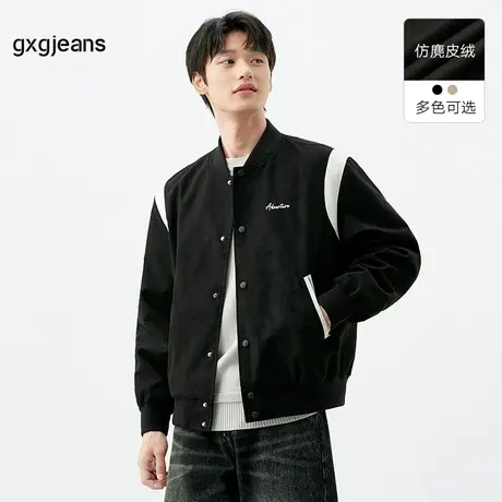 gxg.jeans男装2023年冬季新款棒球领夹克JFD12100041图片