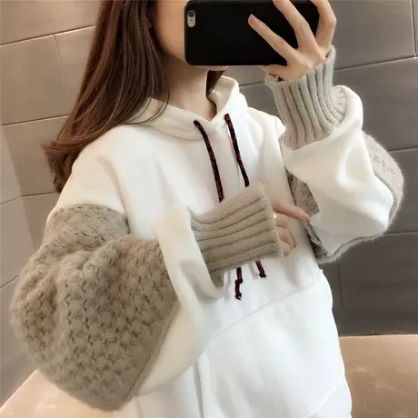 卫衣2023年新款女装韩版秋冬季秋款秋装宽松女士加绒外套爆款上衣图片