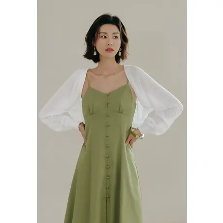 弥古法式小坎肩披肩女夏季防晒冰丝针织开衫吊带裙外搭罩衫高级感图片