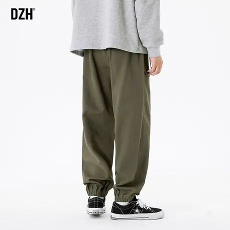 男士美式高街工装裤子男春夏潮牌宽松束脚裤男裤vibe复古休闲长裤商品大图