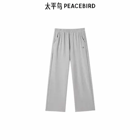太平鸟女装年冬季新款品质针织直筒裤A1GBE4278图片