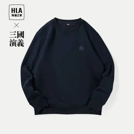 【加绒卫衣合辑】HLA/海澜之家三国演义卫衣23秋冬圆领套头衫男图片