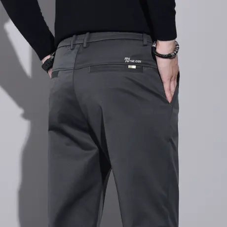 春天男款商务正装西装裤春秋款高端直筒休闲裤子春季男士西裤男装商品大图