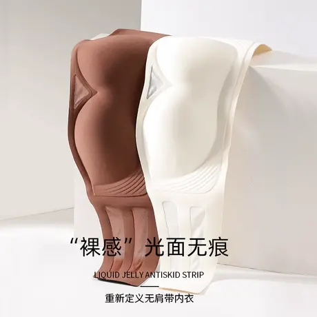 浪漫春天春夏新品内衣女防滑聚拢小胸抹胸裹胸防走光无痕隐形文胸商品大图