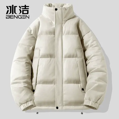 冰洁羽绒服男士冬季潮流加厚保暖袄子冬天短款保暖加厚帅气外套JS图片