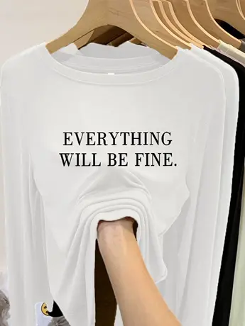 仿棉长袖t恤女2023新款秋冬季加绒内搭打底衫洋气独特别致上衣服商品大图