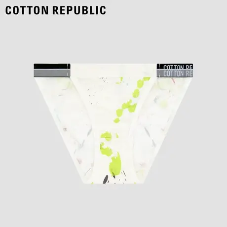 Cotton Republic/棉花共和国吞架式女士三角内裤莫代尔性感情侣女图片