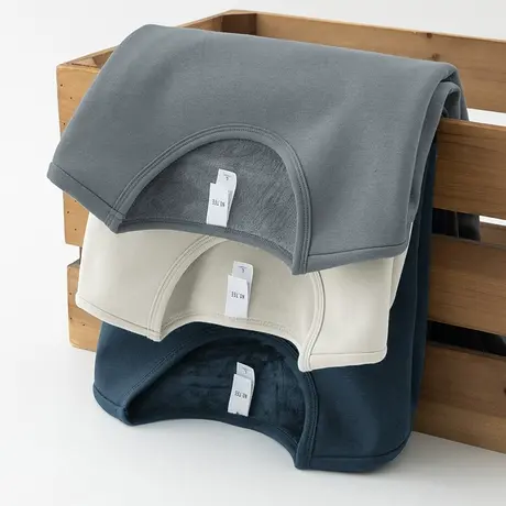 长袖t恤男装秋冬保暖内搭上衣服加绒加厚打底衫潮流修身圆领秋衣商品大图