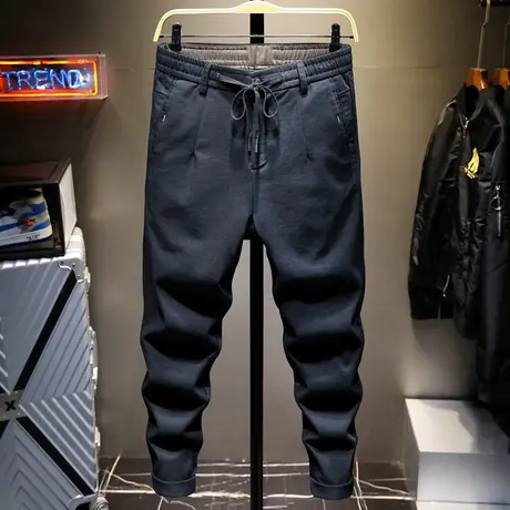 夏季男士裤子休闲裤男长裤宽松直筒裤男裤工装裤潮牌韩版潮流百搭商品大图