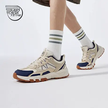 feiyue/飞跃运动鞋男秋季新款户外徒步登山鞋百搭透气休闲旅游鞋商品大图