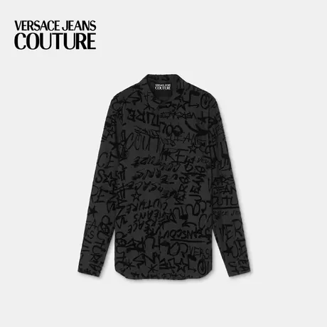 【限时优惠】VERSACE JEANS COUTURE 男士 Graffiti 衬衫商品大图