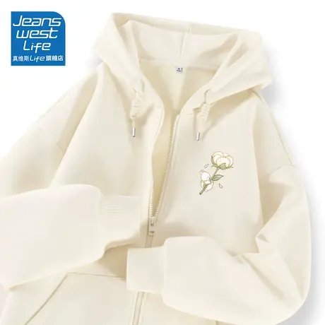 真维斯LIFE外套女2023新款爆款今年流行漂亮上衣小个子早秋薄开衫商品大图