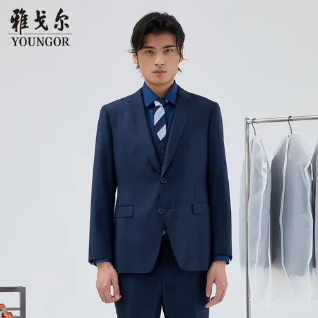 【商场同款】雅戈尔男士西服正装春季商务休闲羊毛西装外套S2132图片