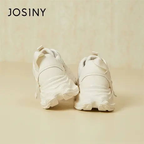 Josiny/卓诗尼老爹鞋女2024新款春季跑步轻便运动厚底增高休闲鞋商品大图