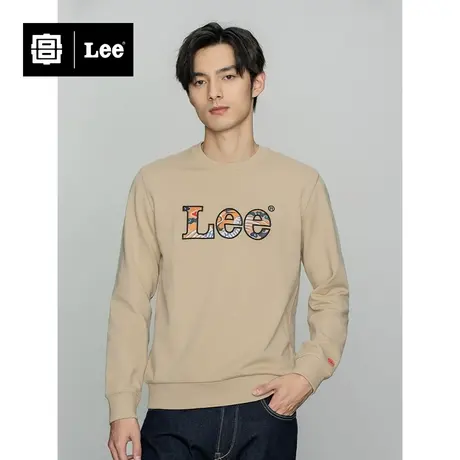 Lee宫廷文化“一品云鹤”潮服22春季新品标准版男卫衣LMT001649图片