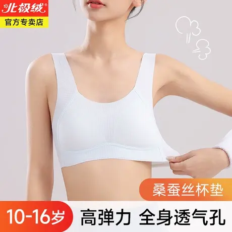 北极绒初高中生内衣女少女文胸女大童学生青春发育期运动背心夏季商品大图