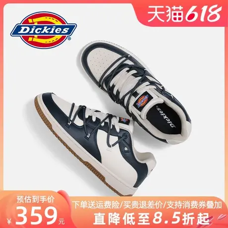Dickies男鞋夏季低帮潮流百搭男士运动休闲鞋子潮鞋板鞋男面包鞋图片