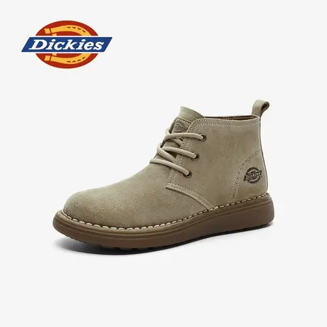 Dickies马丁靴情侣款2025秋冬新品户外工装靴子复古时尚沙漠靴女商品大图