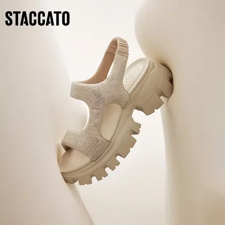 博主推荐思加图思加图新款糖霜雪芙运动凉鞋EBK33BL5C商品大图