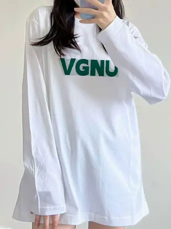 欧货白色内搭打底衫女2023新款春秋装冬季加绒中长款长袖t恤上衣图片