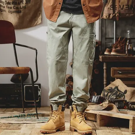 Modi Nick/摩帝尼克裤子男夏季款工装裤男裤夏季薄款大码休闲长裤商品大图