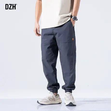 男士春季休闲裤子男春季潮流百搭2024新款哈伦裤工装裤长裤老爹裤商品大图