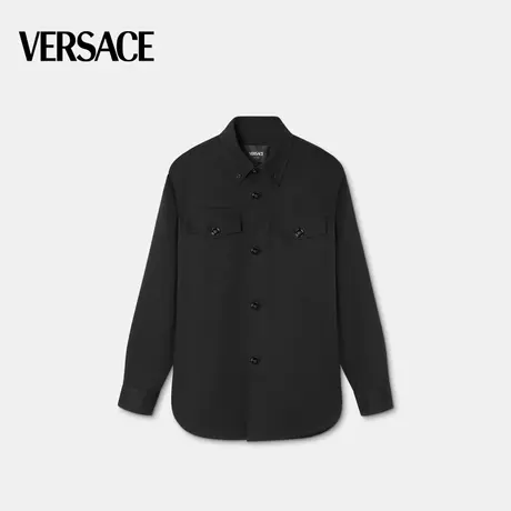 【秀场同款】VERSACE/范思哲 男士华达呢外套式衬衫商品大图
