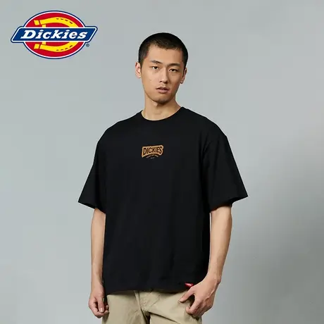 Dickies24春夏新款 宽松版型背后大印花休闲圆领短袖T恤内搭图片