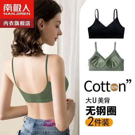 美背文胸运动内衣女小胸聚拢无钢圈抹胸胸罩薄款夏季新款2020爆款图片