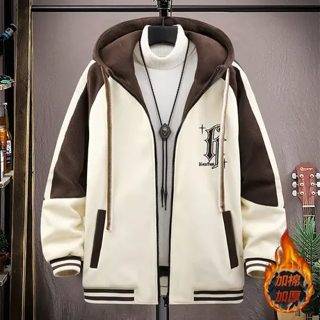 12男孩秋冬季外套加厚棉袄13初中学生14大童棒球服15岁青少年棉衣图片