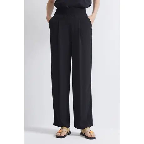 INSUN恩裳夏季百搭直筒阔腿休闲裤图片