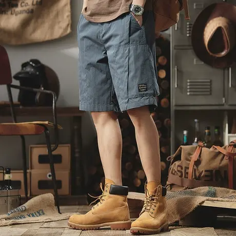 Modi Nick/摩帝尼克男士休闲工装五分裤宽松潮流运动男士五分裤男商品大图