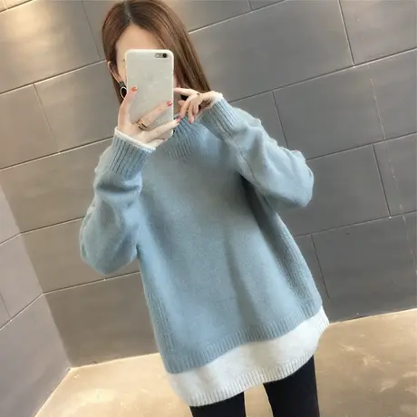 毛衣女装2023年新款秋冬季女士秋款秋装宽松外穿上衣服打底衫洋气商品大图