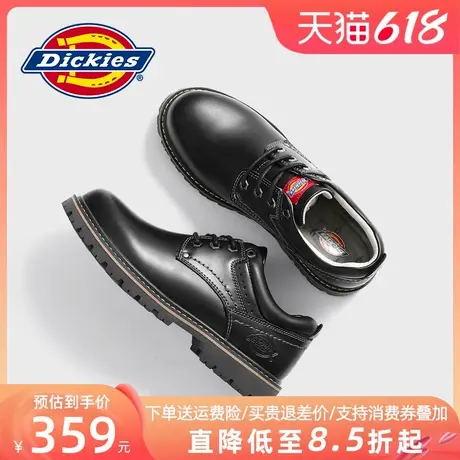Dickies男鞋夏季新款透气男士休闲鞋皮鞋英伦风低帮马丁鞋工装鞋商品大图