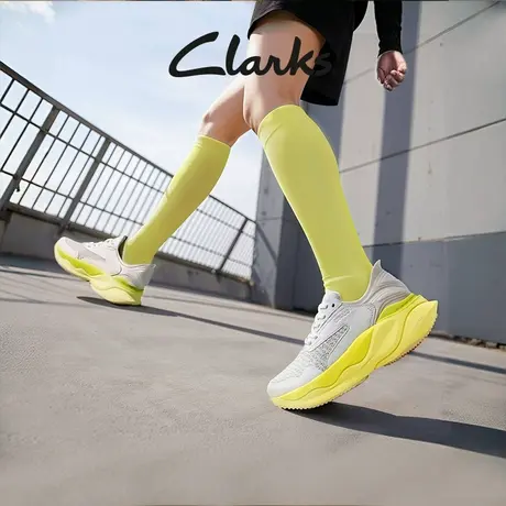 【U先试用】Clarks其乐ClarksPace厚底舒适透气缓震休闲运动鞋女商品大图