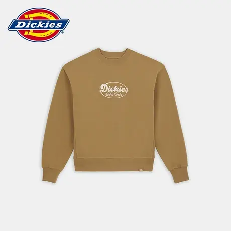 Dickies复古户外系列 Tier1 秋冬休闲毛圈布圆领卫衣商品大图