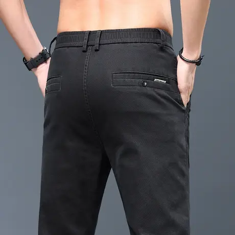 薄款夏季男裤正装西装西裤男士中年爸爸休闲长裤子男款秋季春秋款商品大图