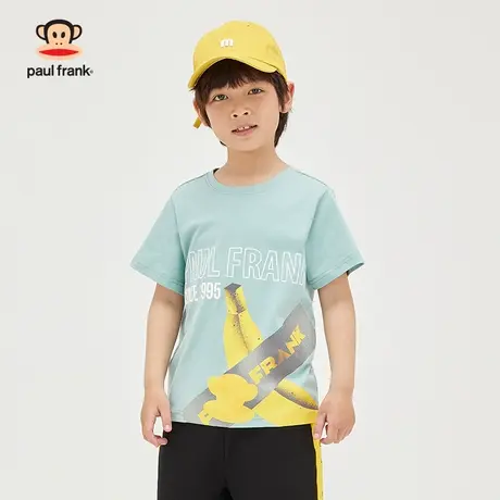 大嘴猴童装男童短袖t恤2023年夏季新品半袖中大儿童上衣体恤商品大图