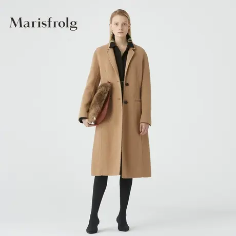 【奥莱清仓保暖季特价 】玛丝菲尔毛呢外套商品大图