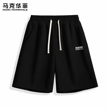 马克华菲短裤男2025新款夏季薄款五分裤透气宽松休闲健身速干裤子图片